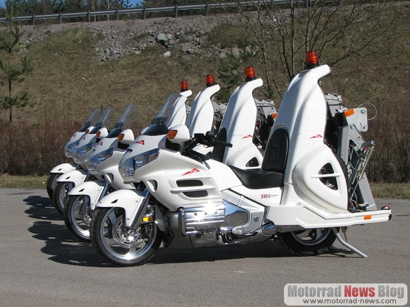 Honda Goldwing 1800 Abschleppdienst