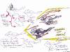 BMW S 1000 RR, DesignskizzeBMW S 1000 RR, design sketches
