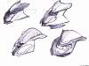 BMW S 1000 RR, DesignskizzeBMW S 1000 RR, design sketches