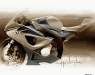 BMW S 1000 RR, DesignzeichnungBMW S 1000 RR, design drawing