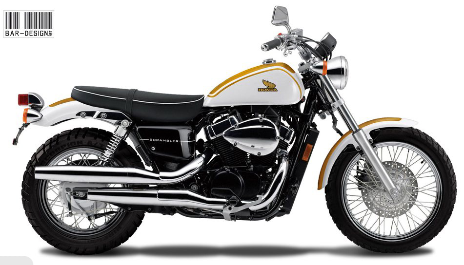 Honda rs750 scrambler #7