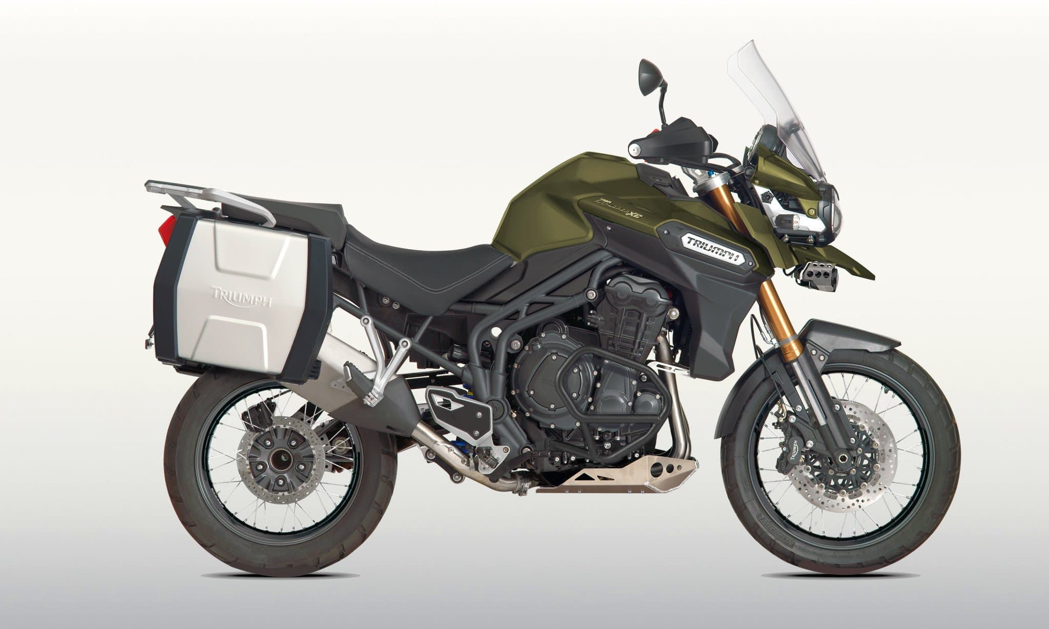 Triumph Tiger Explorer mit Promotion-Paket 2014