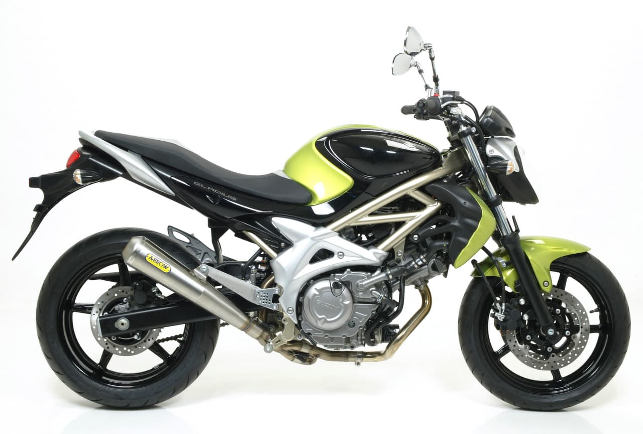 Suzuki Gladius Arrow Auspuff