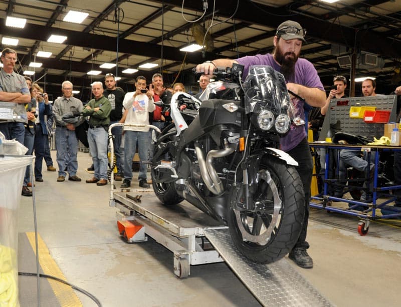 Buell fertigt die letzten Motorräder vor dem Aus