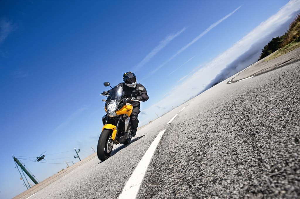 Kawasaki Versys 2010 Action Bilder