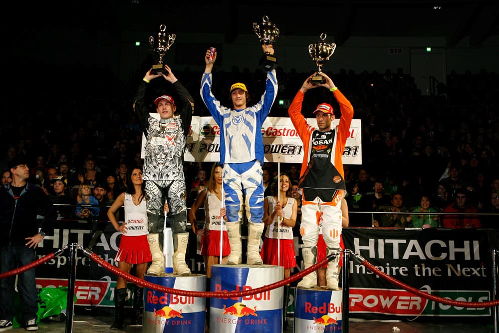 Supercross Dortmund – Siegesfeier für Suzuki Teams