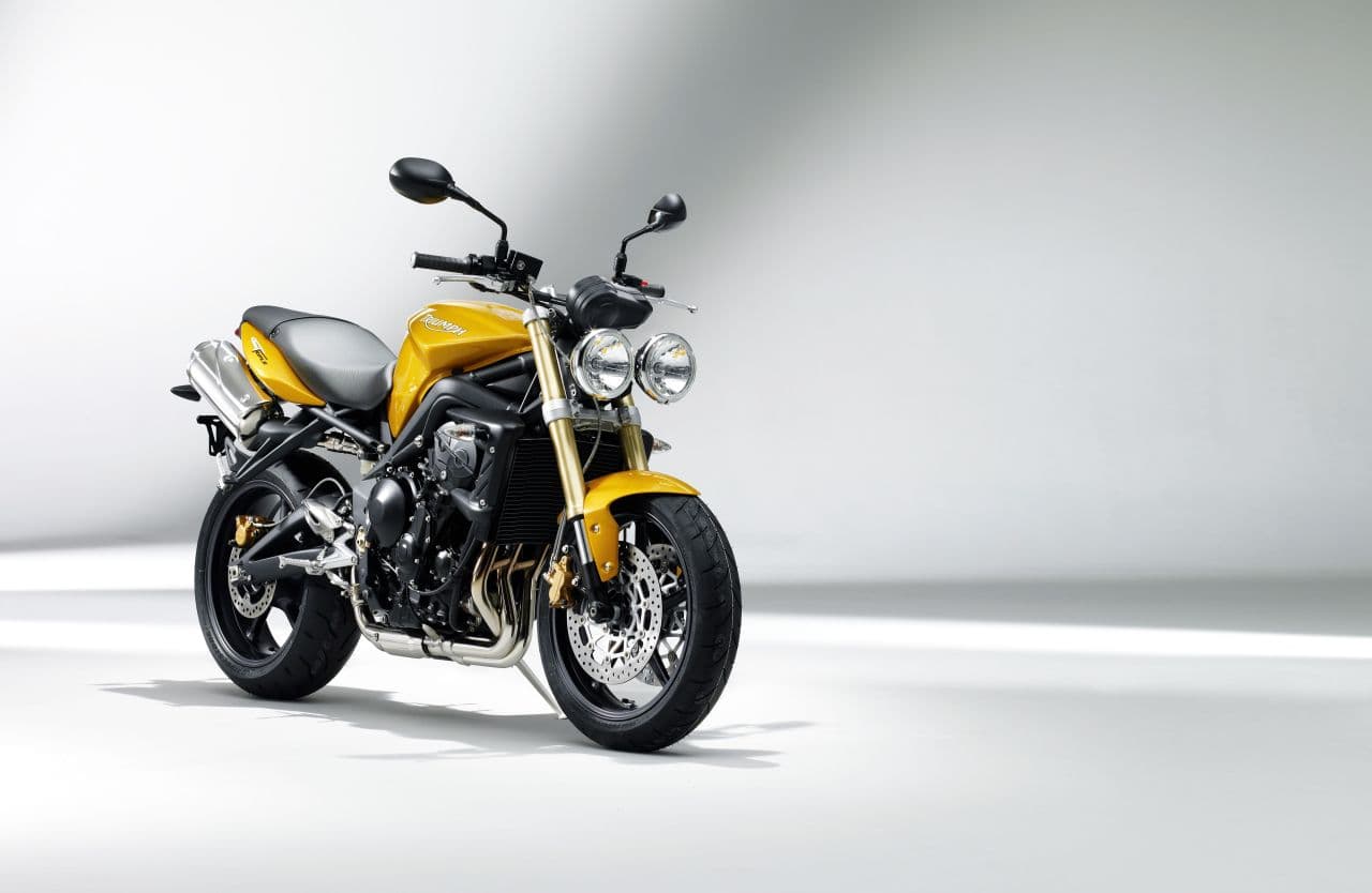 Triumph Street Triple Sondermodell 2010 in Gelb