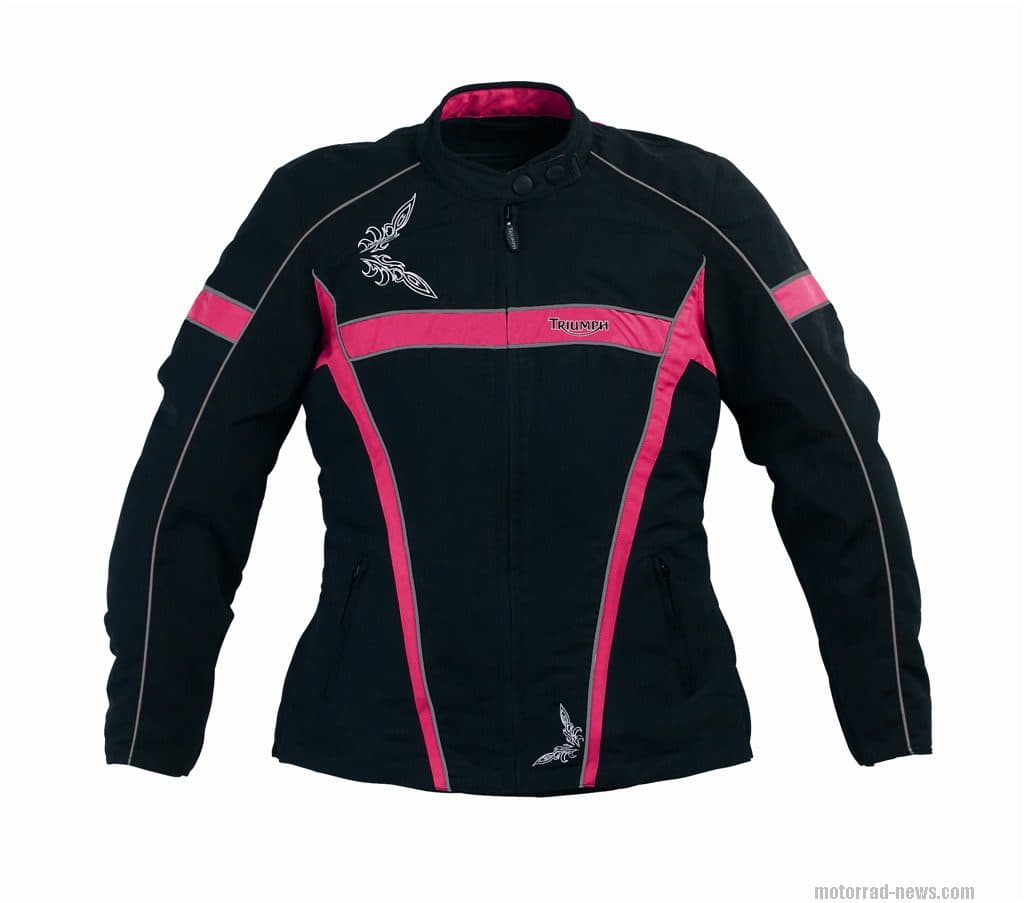 Neues Triumph Outfit: Jacken Papillio und Viper Paddock