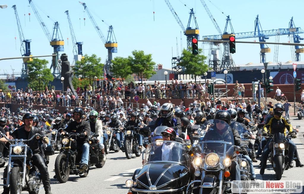 Hamburg Harley Days: 600.000 Biker und Partyfans