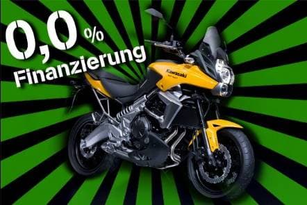 Kawasaki 0,00 Prozent Finanzierung