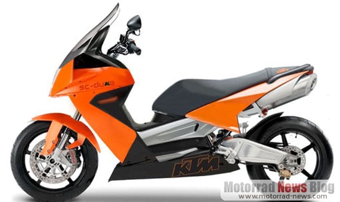 KTM SC-Duke: Maxi-Roller von KTM mit Duke Power