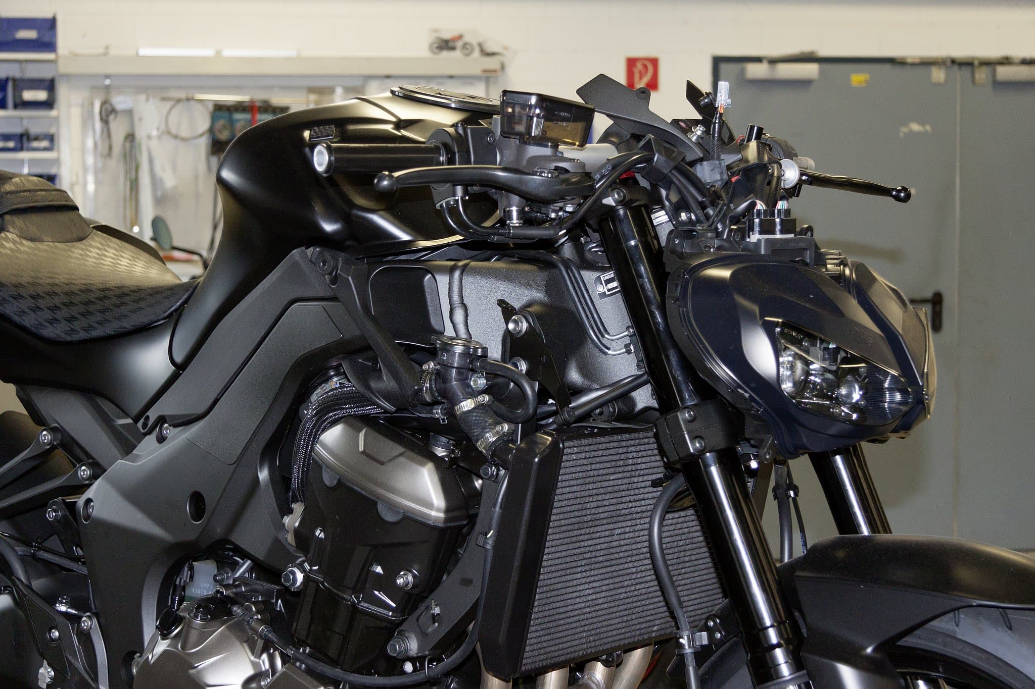 Kawasaki Z1000 Custom-Projekt Super-Z