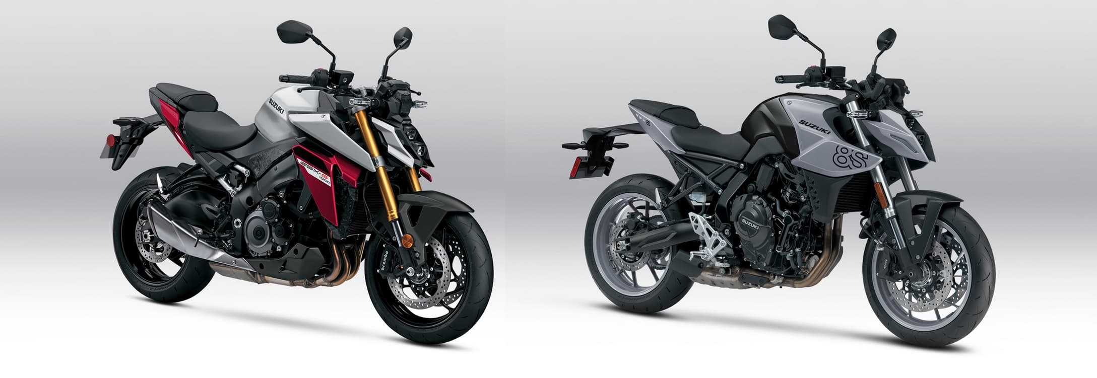 Suzuki GSX-S1000 und GSX-8S