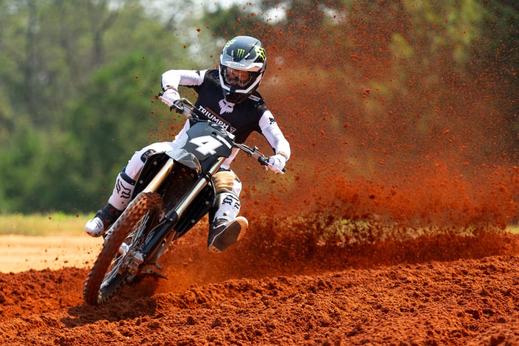 Triumph Motocross-Bike