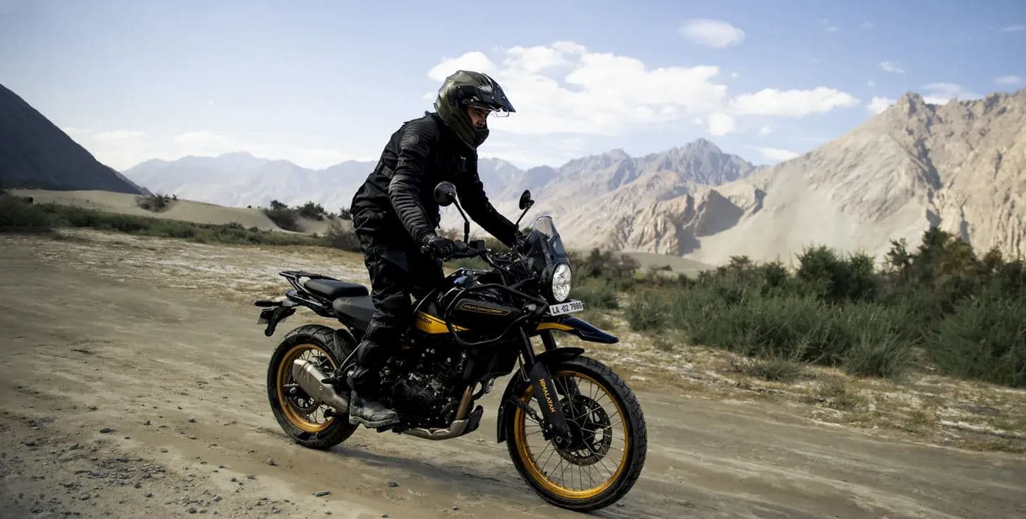 Die Royal Enfield Himalayan 452 im Rampenlicht