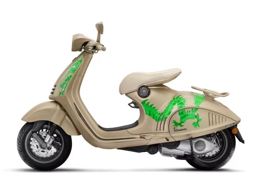 Vespa 946 Dragon: Exklusive Sonderedition für das Jahr des Holz-Drachen