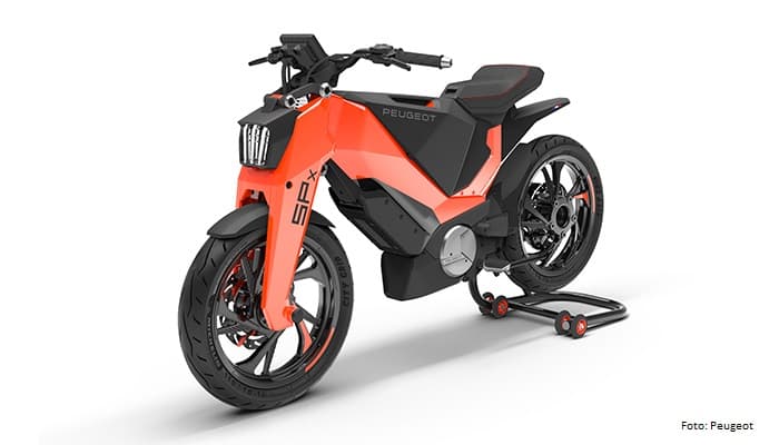 Peugeot SPx Elektromotorradkonzept