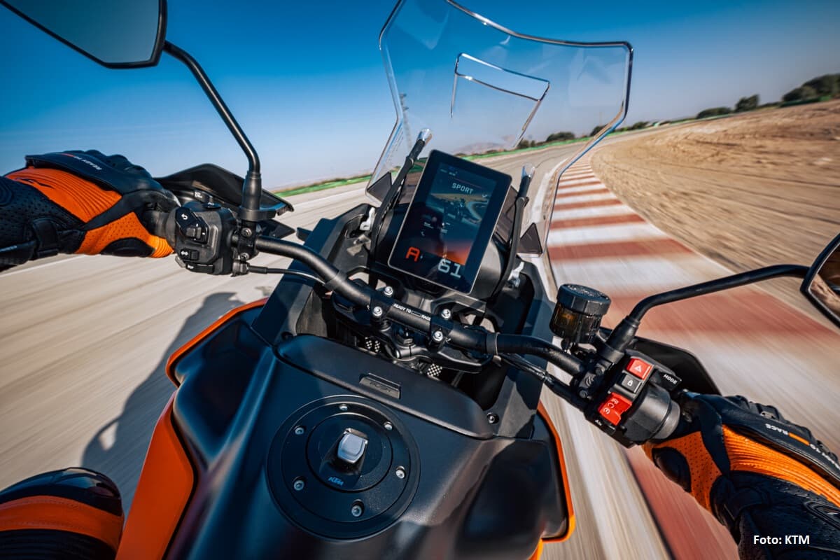 KTM: neues TFT-Dashboard für verbessertes HMI-Erlebnis