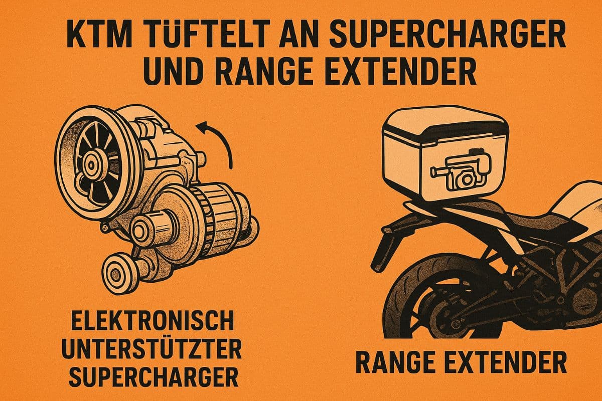 KTM tüftelt an Supercharger und Range Extender – Zukunftsmusik aus Mattighofen