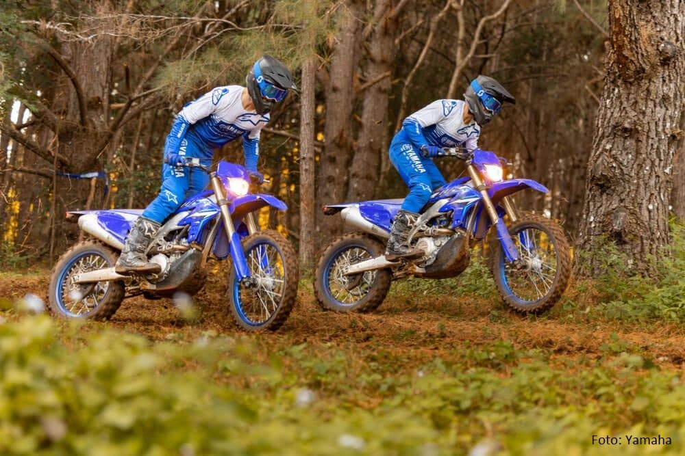 Yamaha WR- und TT-R-Modelle
