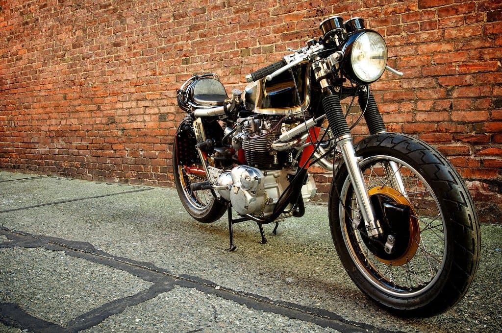 Super Rat Triumph Cafe Racer