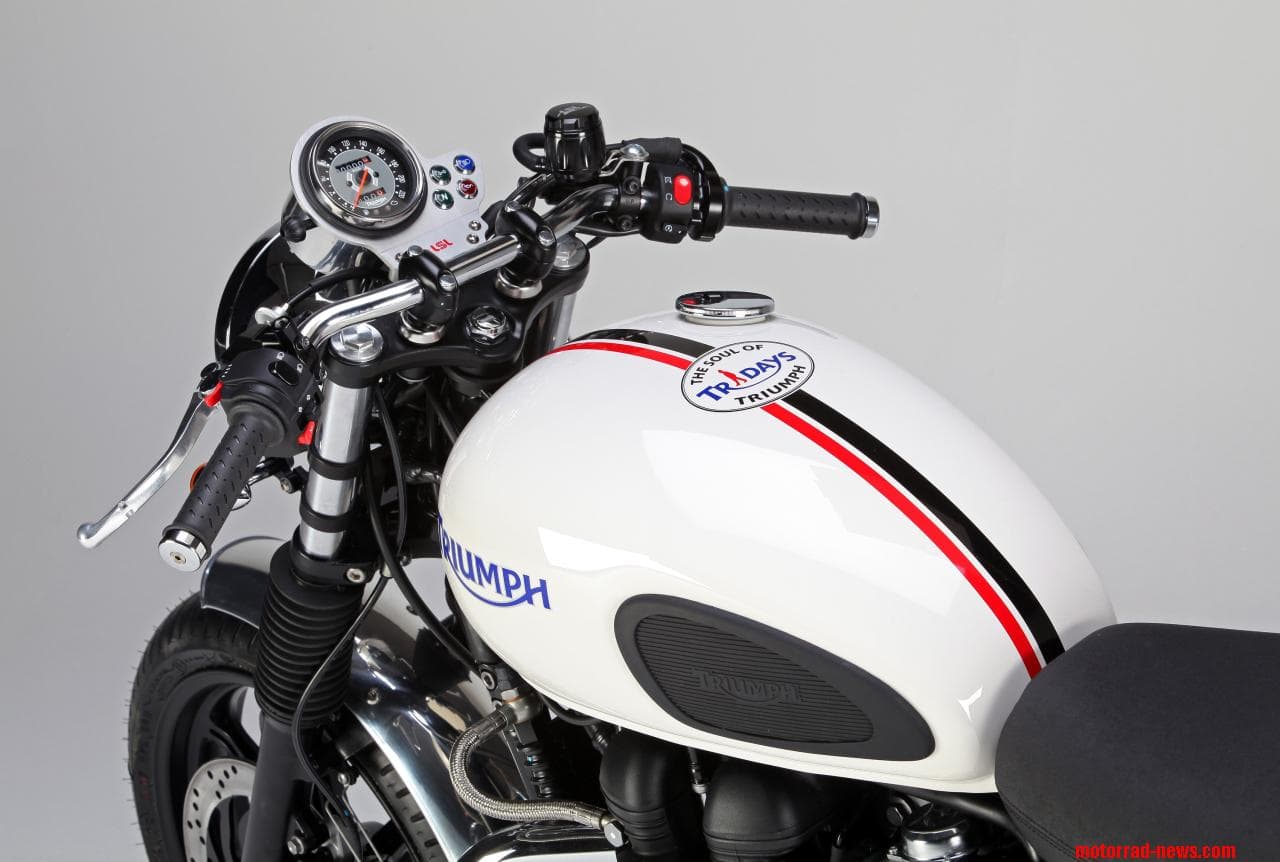 Limitierte Triumph Bonneville Tridays-Edition
