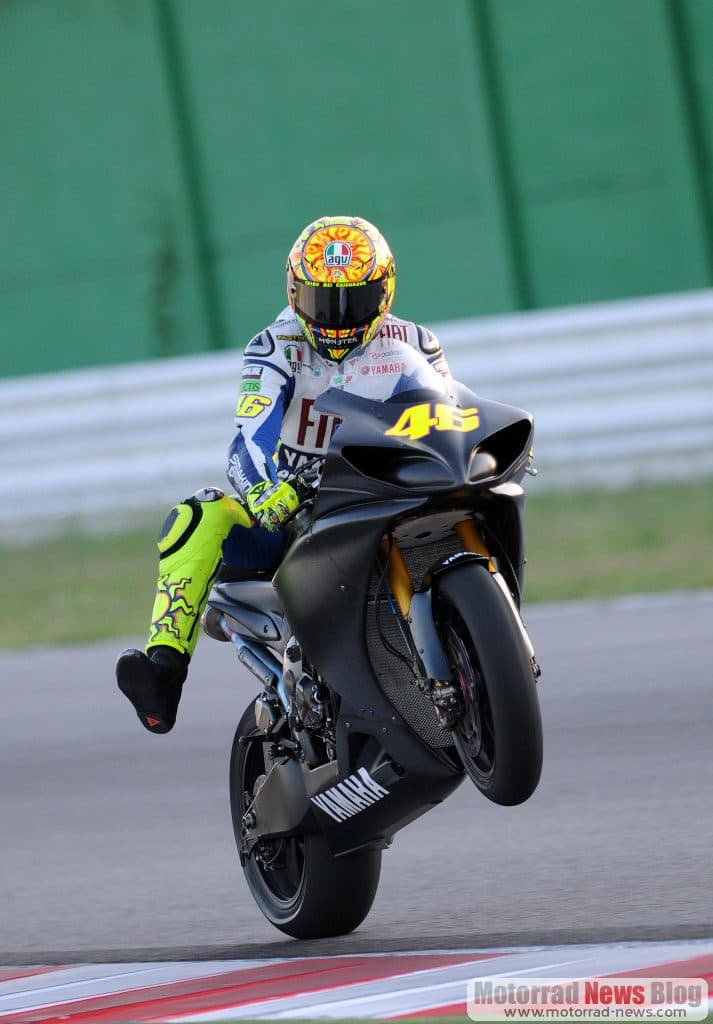 Valentino Rossi: weitere Bilder von den Misano Tests
