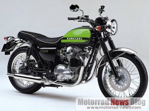 Kawasaki W800: Bonneville Gegner mit Königswelle