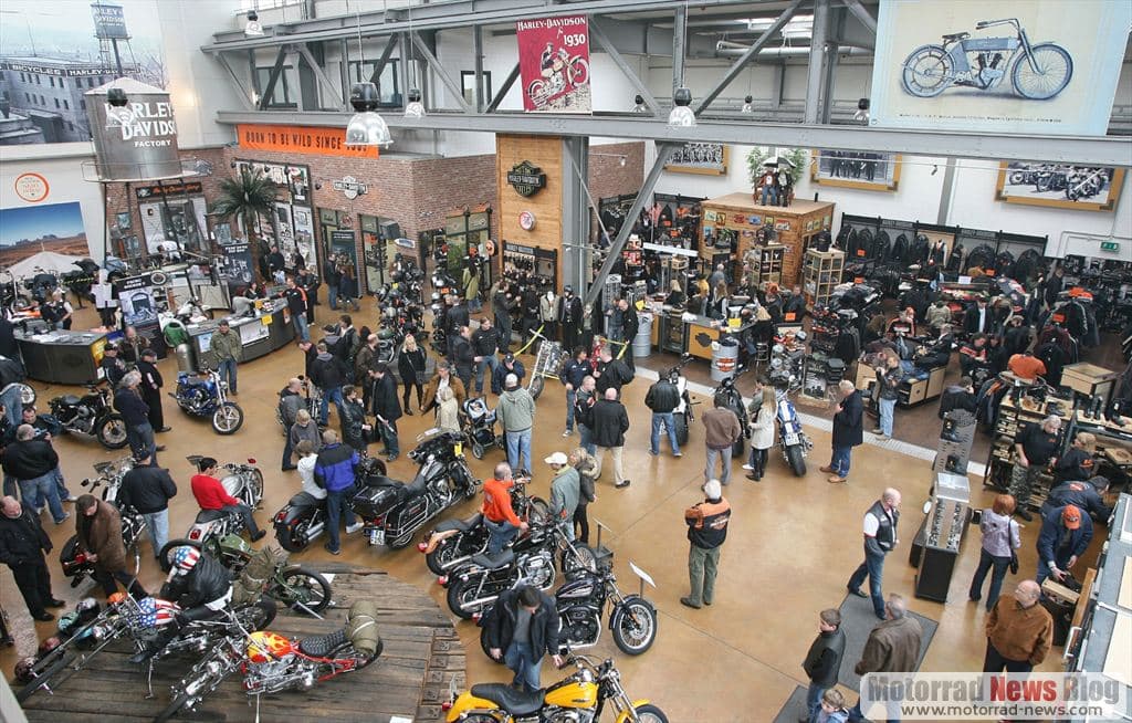 Harley-Davidson „Open House“ Party zum Saisonstart am 2. April