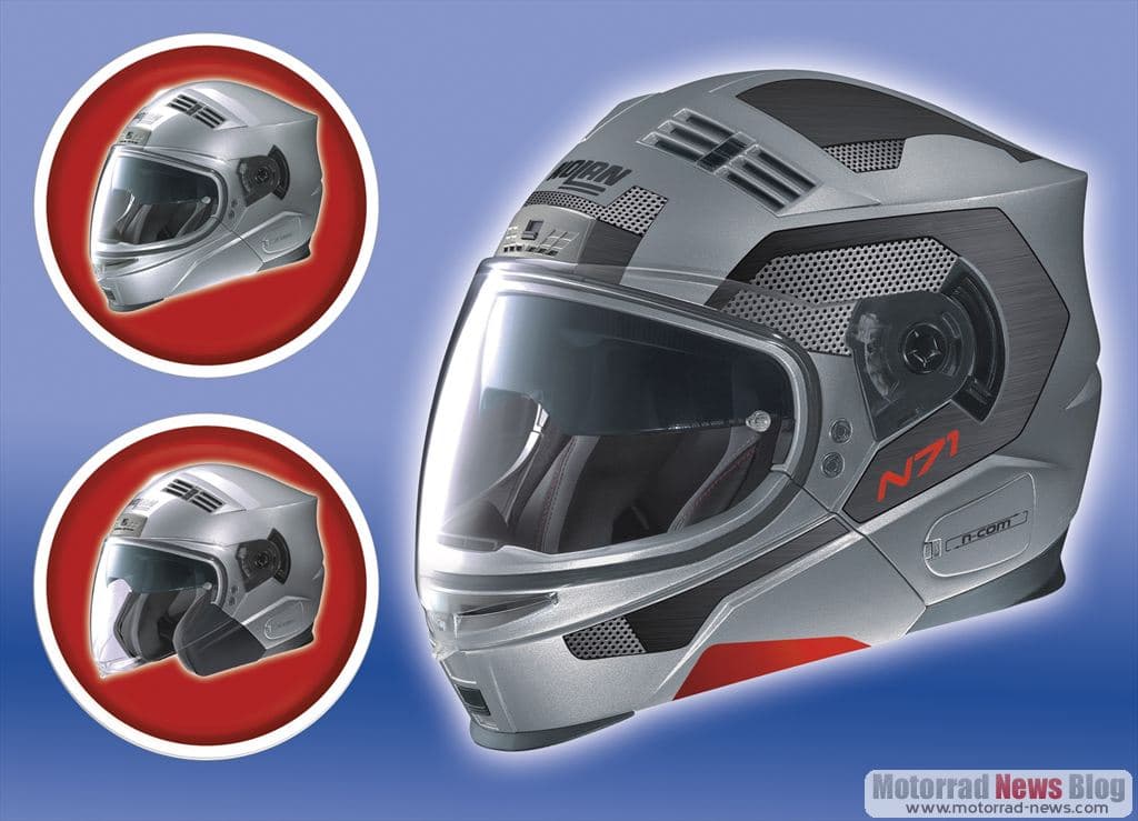 Nolan N 71: Mit zwei Klicks vom Jet- zum Integralhelm