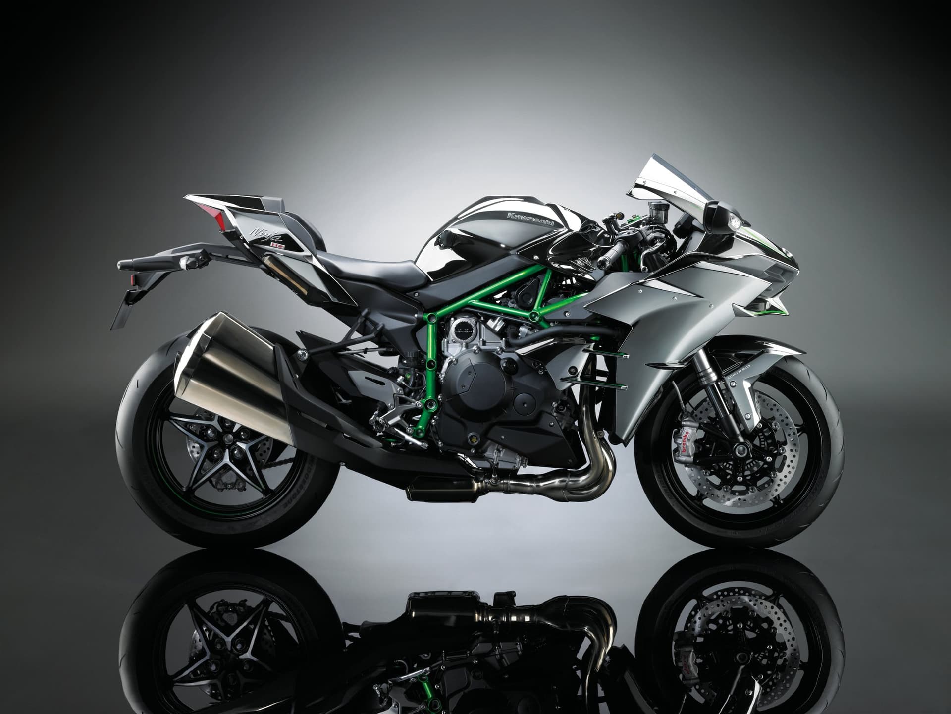 Kawasaki Ninja H2 mit Kompressor und Straßenzulassung vorgestellt