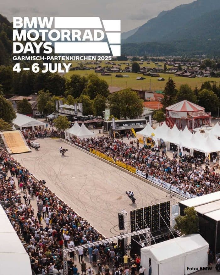 BMW Motorrad Days 2025: 20. Jubiläum in Garmisch-Partenkirchen