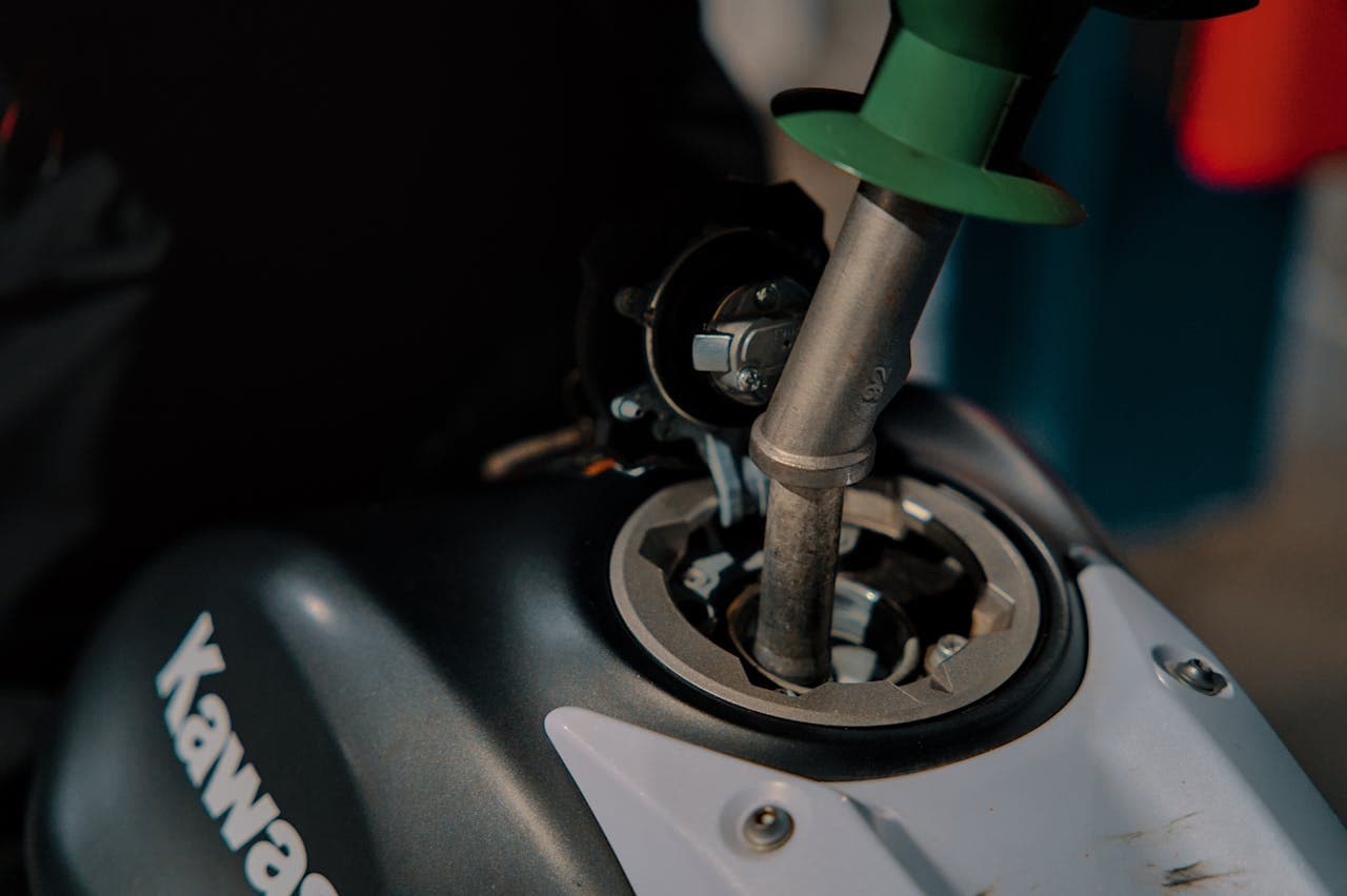 Diesel statt Benzin ins Motorrad getankt – was tun?