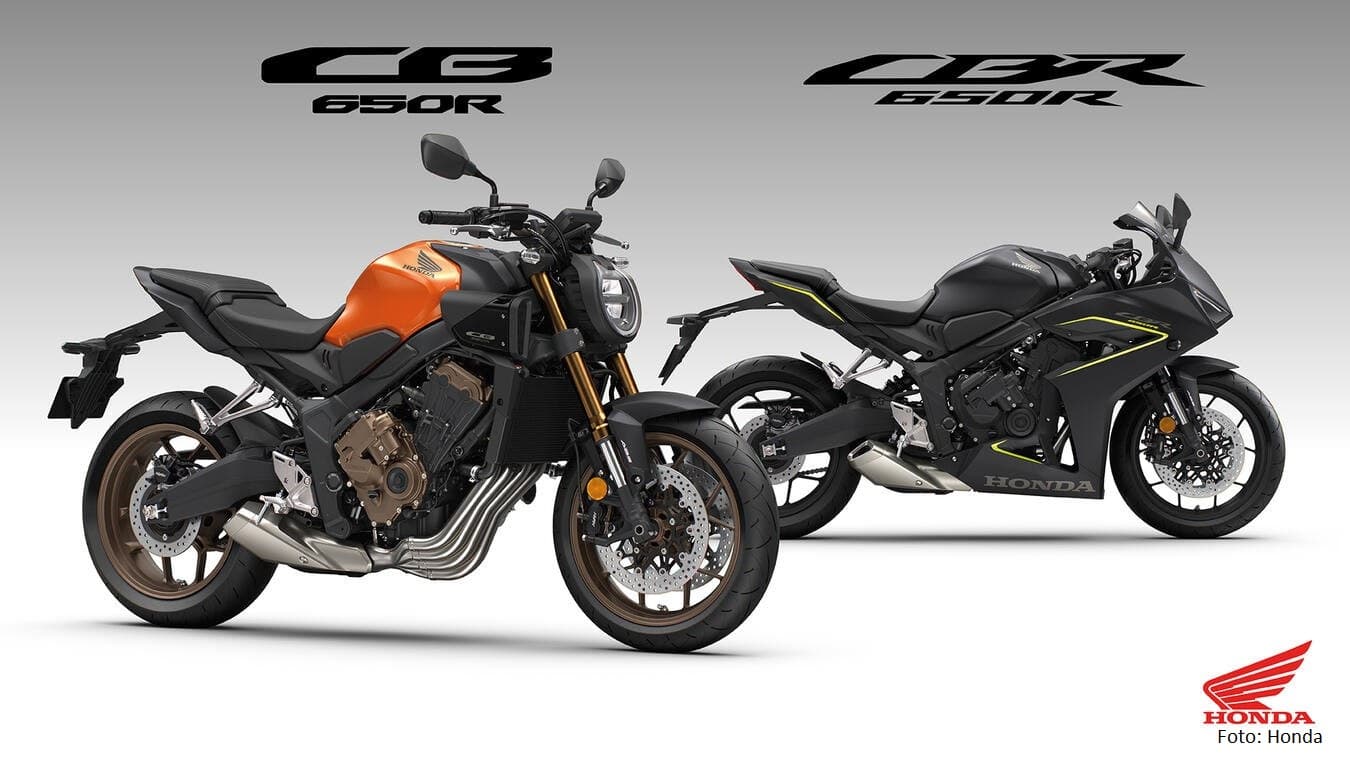 26YM Honda CB650R and 26YM CBR650R