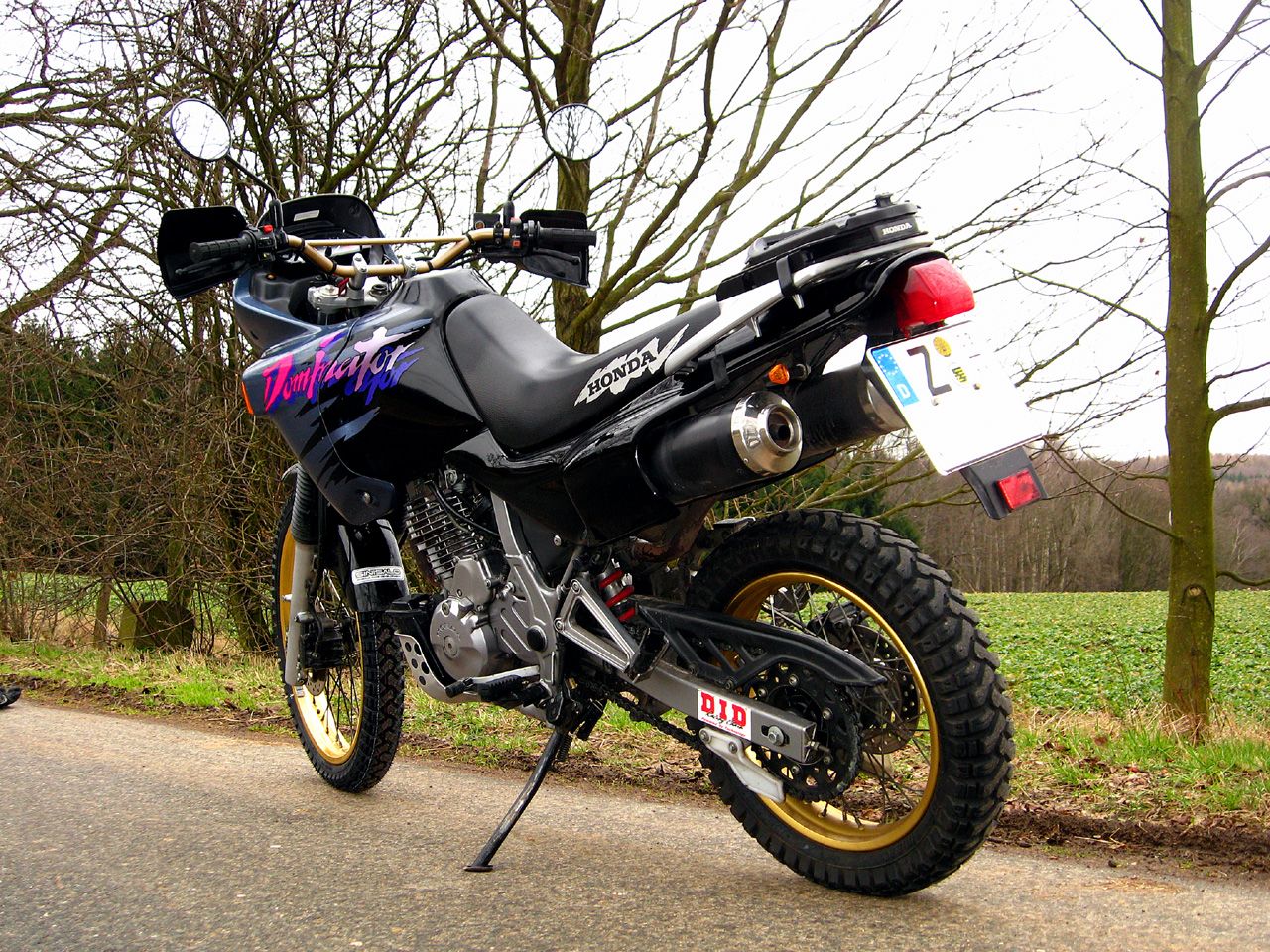 Ein neues (gebrauchtes) Motorrad muß her, die Honda Dominator 1 Honda NX650 Dominator