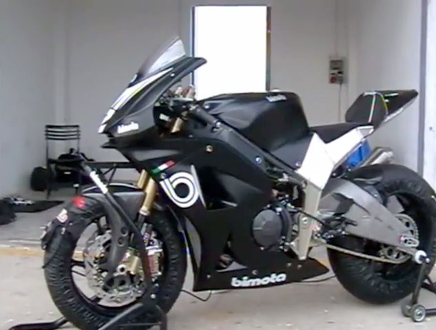 Bimota Moto2 Racer auf Zeitenjagd 1 bimota-moto2-race-bike