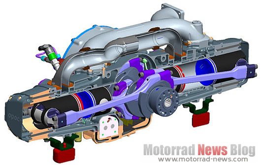 Bill Gates investiert in Zweitaktmotor 1 OPOC-Zweitaktmotor