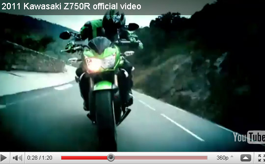Kawasaki Z750R: offizielles Video 1 kawasaki-z750r-2011-video