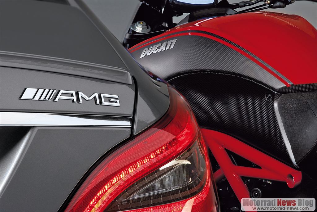 Ducati Kooperation mit Mercedes-Veredeler AMG 1 Ducati AMG Partnerschaft 1