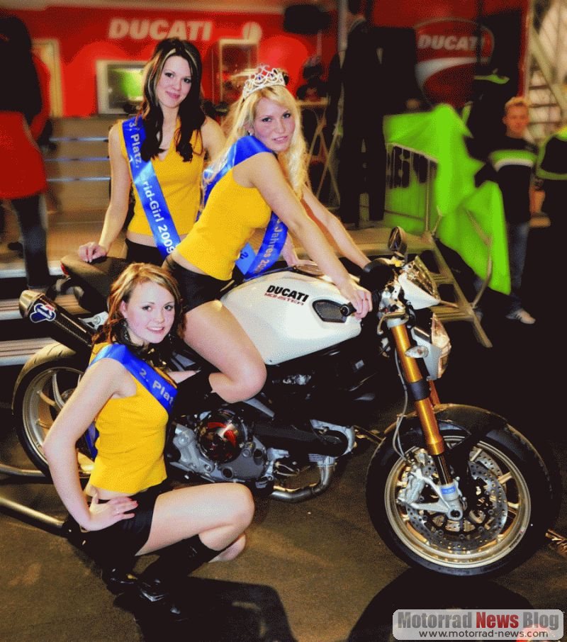 SachsenKrad und e-bike-days 2011: Messe Dresden vom 14.01. bis 16.01. 1 SachsenKrad Grid-Girls_1_