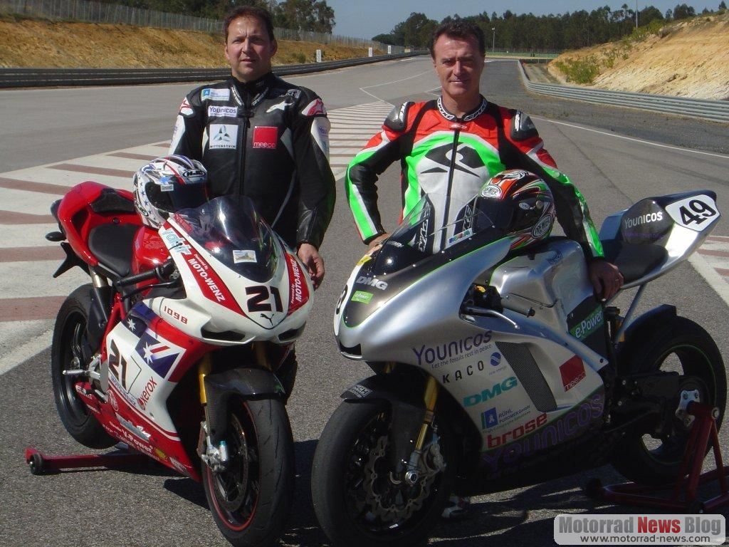 Superbike-Ikone "Frankie" Chili unterstützt MÜNCH Racing Team 1 Frankie Chili MUENCH Spanien-2