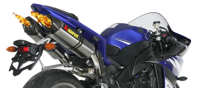 Kauf der richtigen Auspuffanlage: Tipps und Informationen 1 Yamaha-R1-Akrapovic