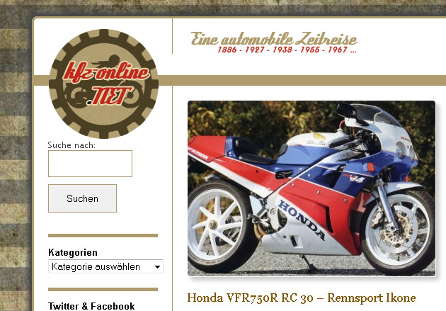Honda VFR750R: Rückblick zur RC 30 1 Honda-VFR750R-RC30