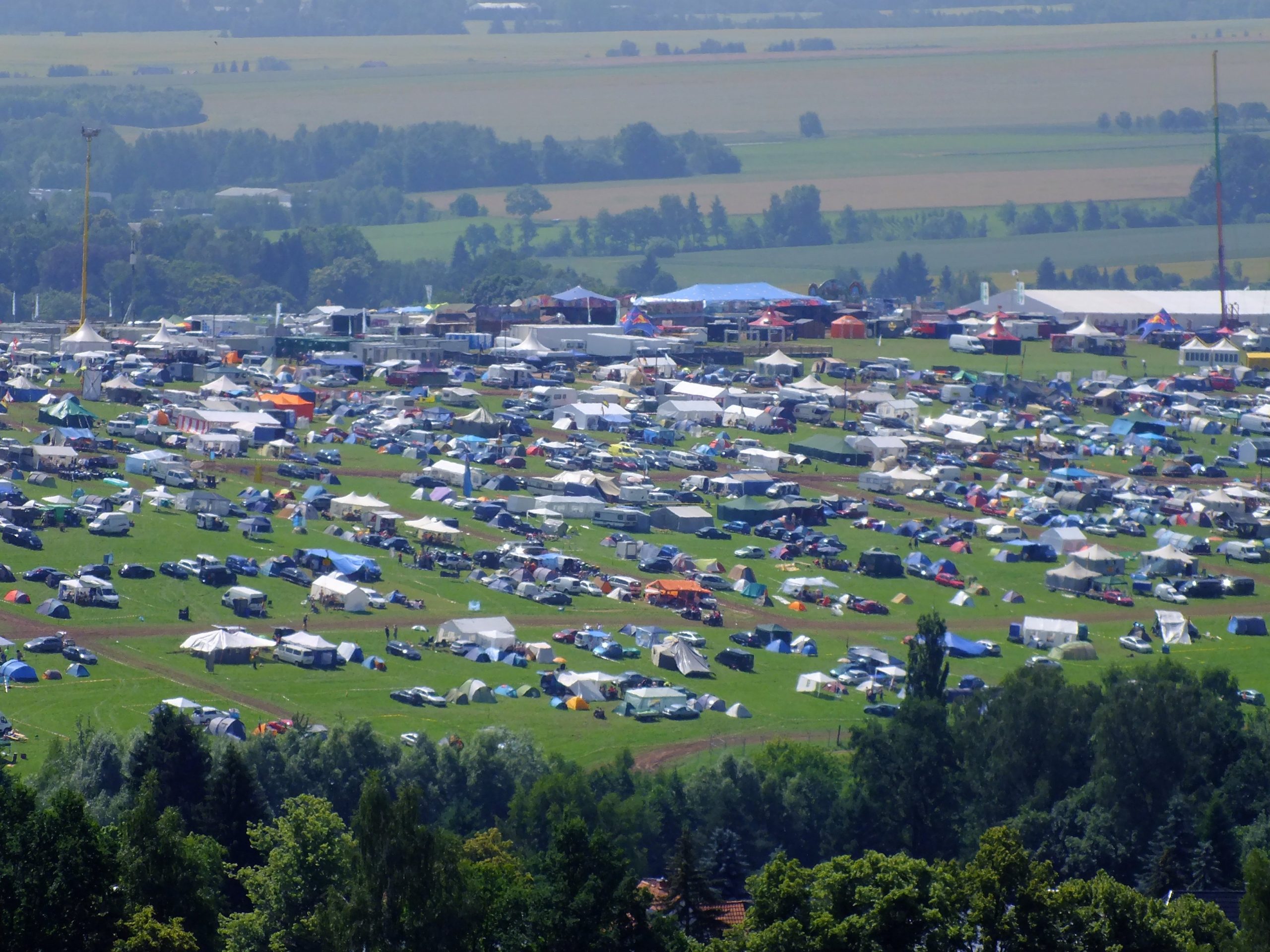 Sachsenring 2012 - Blick auf den Ankerberg 1 Sachsenring - Blick auf den Ankerberg 06