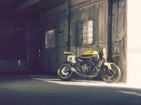 Ich war mal eine Yamaha MT-09 - Roland Sands baute das Naked Bike gemäß "Faster Sons" um.