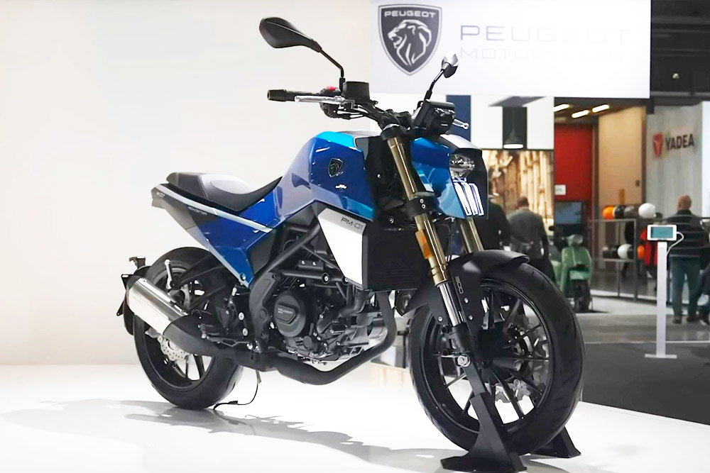 Peugeot kehrt mit neuen PM-01-Modellen in die Motorradwelt zurück 1 Peugeot PM 01 300 2