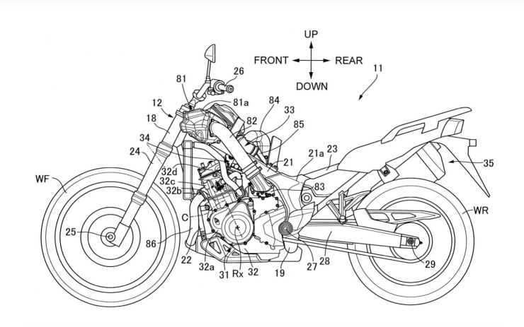 Wird die Honda Africa Twin bald mit Kompressor und Direkteinspritzung im Gelände zu sehen sein? 1 honda africa twin patent