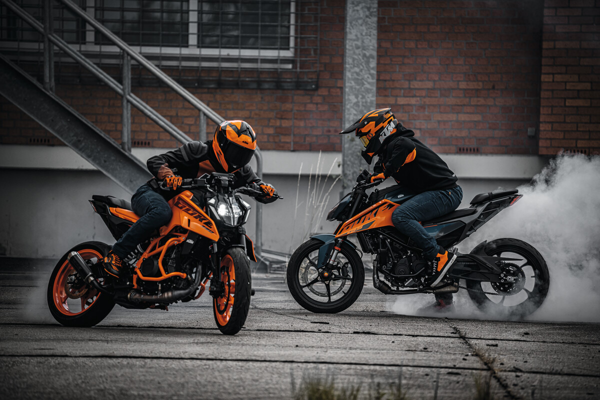 Vorstellung der 2024 KTM 390 Duke und 125 Duke 1 MY24 SMALL DUKE